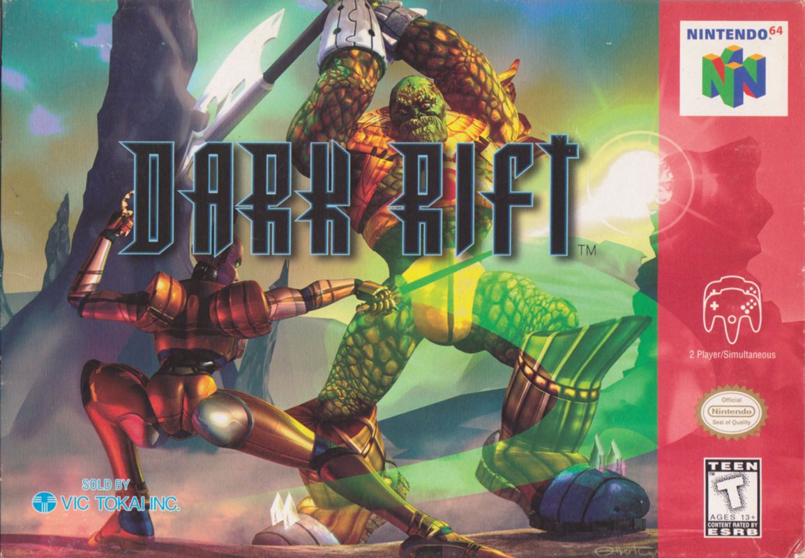 Dark Rift box art for Nintendo 64